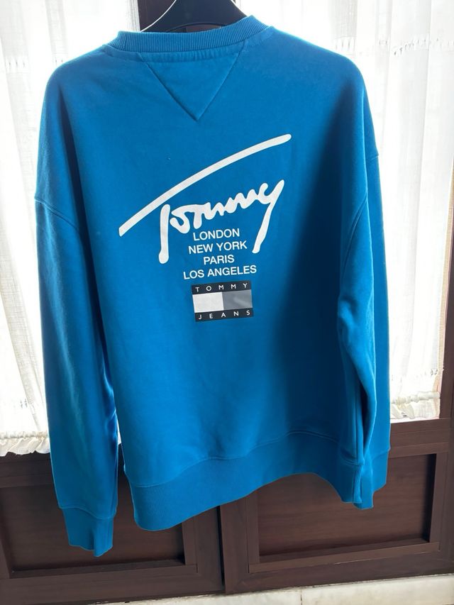 Sudadera azul Tommy Jeans