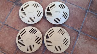 Tapacubos de epoca “turbo”