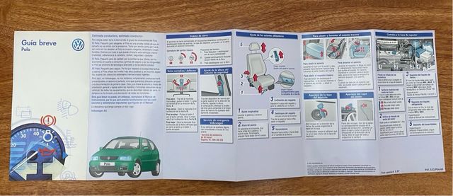 Manual instrucciones Wolkswagen Polo