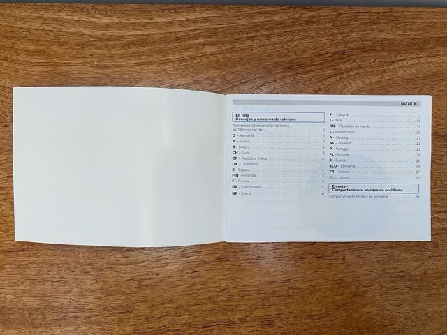 Manual instrucciones Wolkswagen Polo