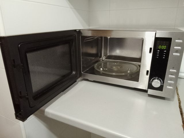 Microondas acero inoxidable