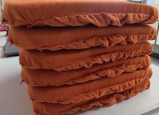 Cojines para silla con goma ajustable