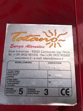 ESTUFA MADERA TATANO K2104