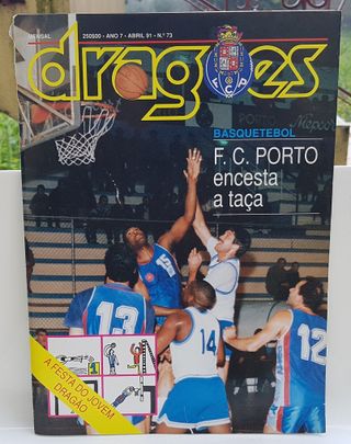 Revista Dragões (F.C.Porto) nº 73 de 1991