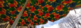 Sombrilla o parasol vintage