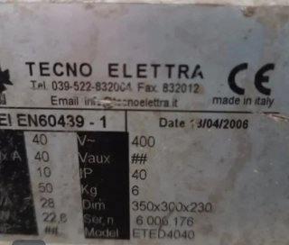 Cuadro guarda motor para generador