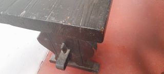 TAVOLO RUSTICO IN ROVERE TIPO TAVERNA