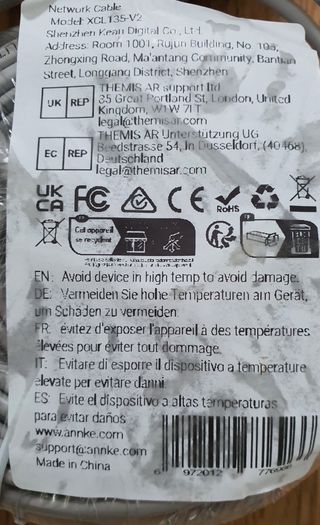 Rollos de cable ethernet 