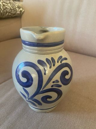 Brocca con bicchierini artligianali