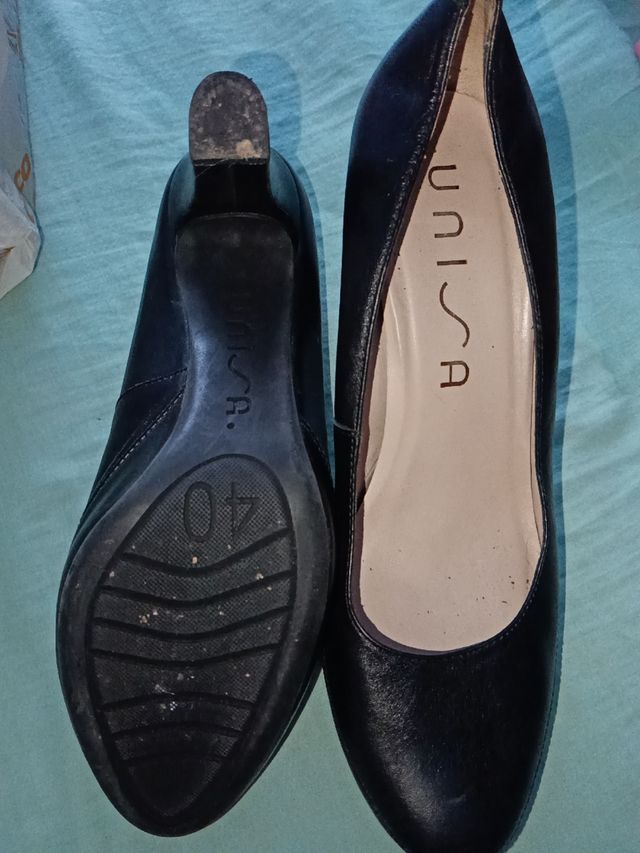 Zapatos con plataforma talla 40
