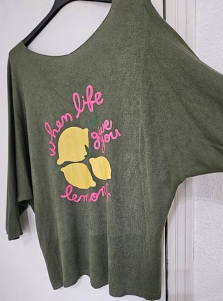 Jersey mujer punto fino