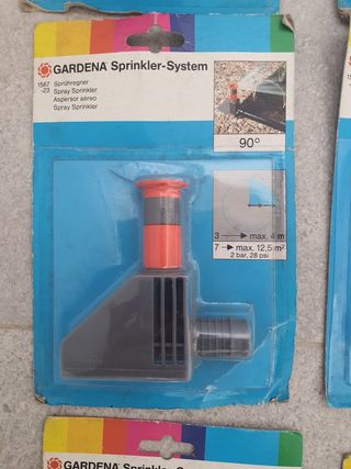 Aspersores Gardena más conexiones 