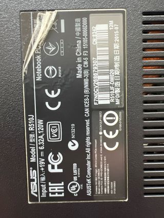 Portátil Asus Para reparar o piezas