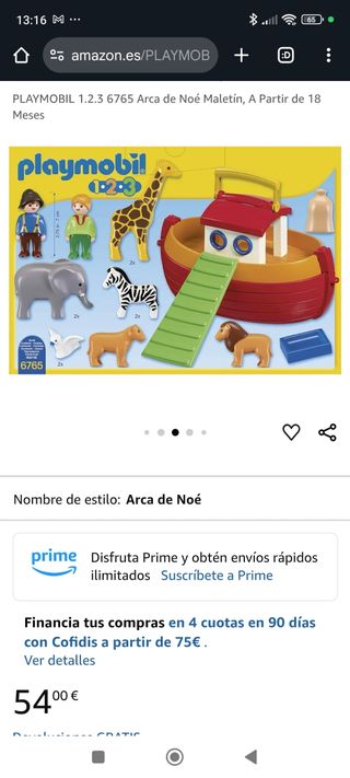 Arca de Noé Playmobil