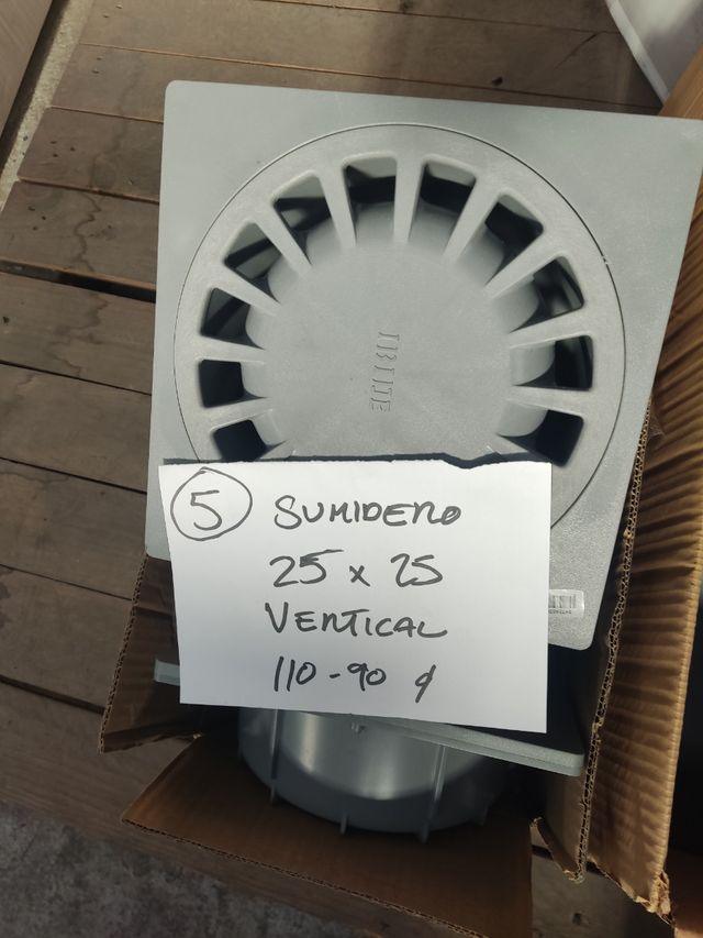 Rebaja! Lote sumidero caldereta