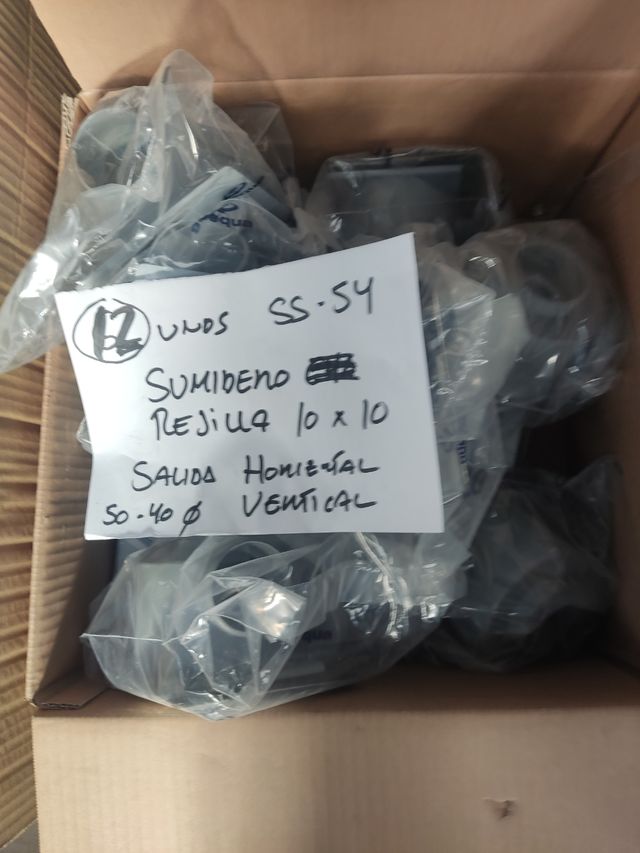 Rebaja! Lote sumidero caldereta