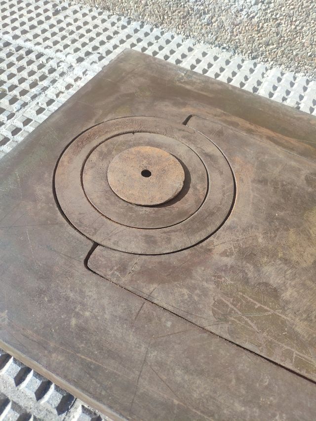 PLANCHA COCINA ANTIGUA DE CARBÓN