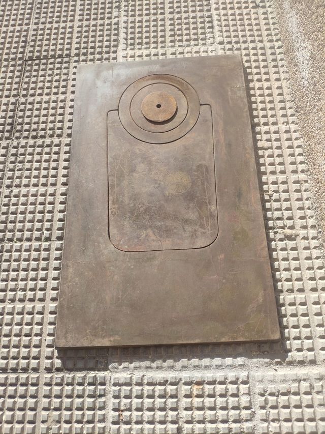 PLANCHA COCINA ANTIGUA DE CARBÓN