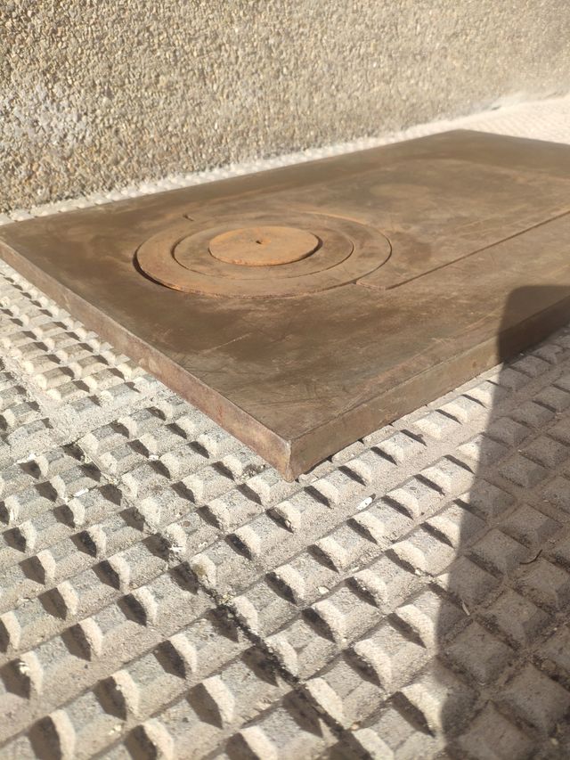 PLANCHA COCINA ANTIGUA DE CARBÓN