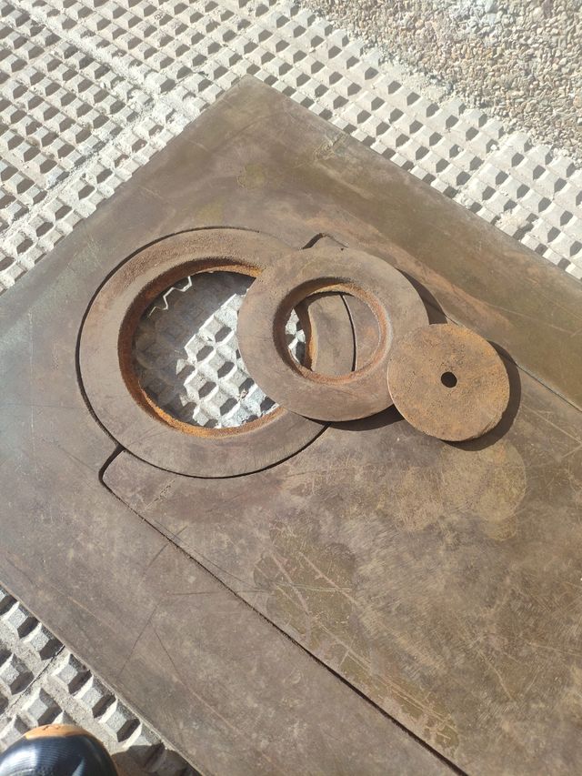 PLANCHA COCINA ANTIGUA DE CARBÓN