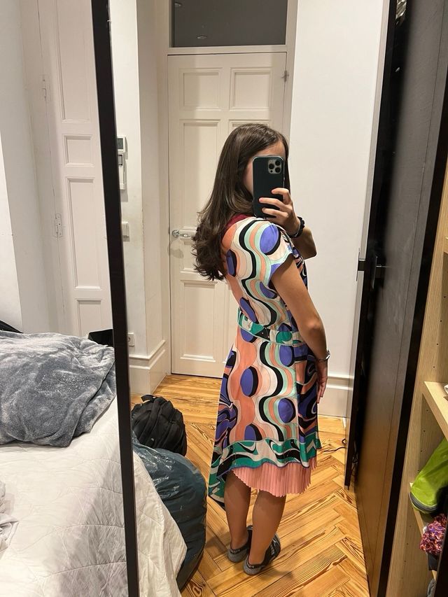 vestido Emilio Pucci en seda