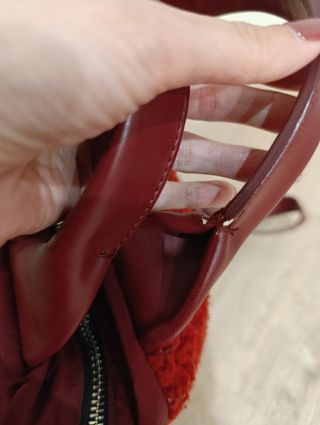 Bolso rojo y burdeos Bimba y Lola 