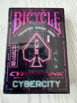 Carte da Poker Bicycle Cuberpunk