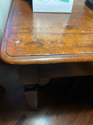 Tavolo pranzo scrivania legno massello 160x75