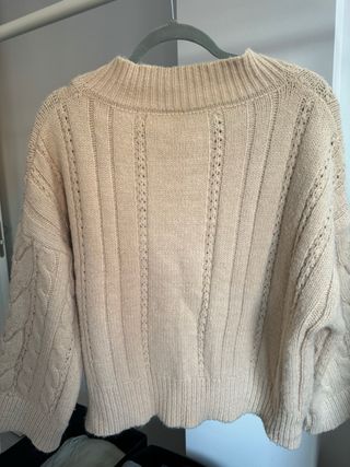 Jersey lana cuello V