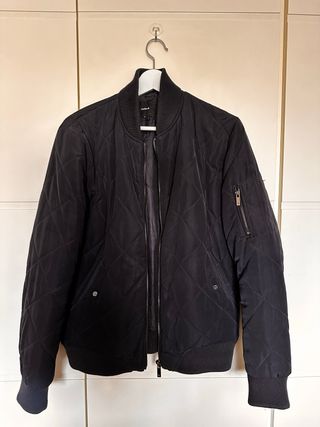 Cazadora bomber juvenil Azul marino