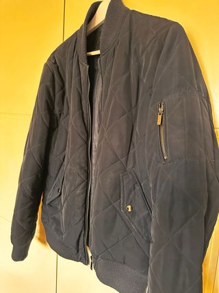 Cazadora bomber juvenil Azul marino