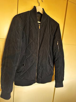 Cazadora bomber juvenil Azul marino