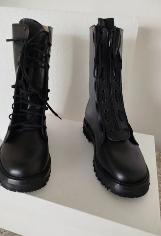 Anfibi vera pelle originali monte bove