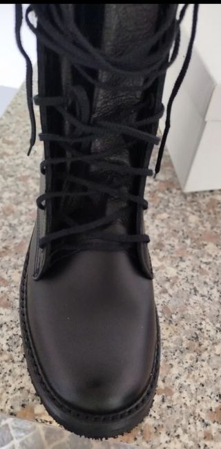 Anfibi vera pelle originali monte bove