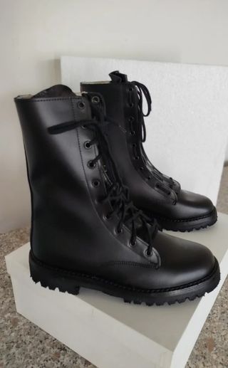 Anfibi vera pelle originali monte bove