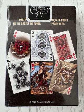 Carte da Poker Bicycle Alchemy England