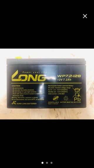 Bateria Long WP7.2  12B