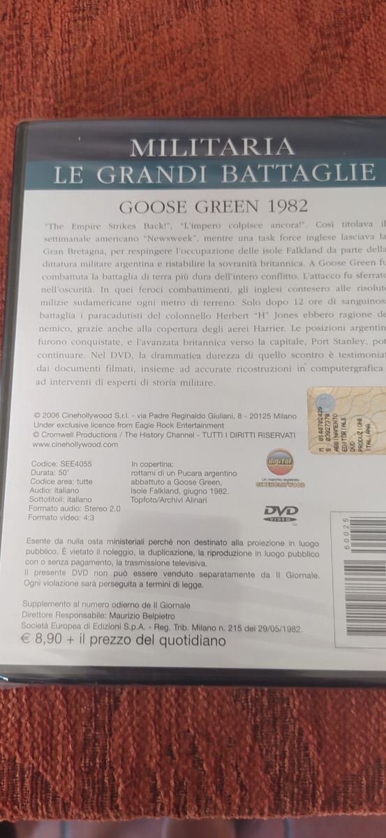DVD Militaria "Le grandi battaglie"
