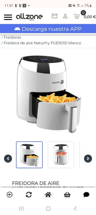 Freidora de Aire Fagor