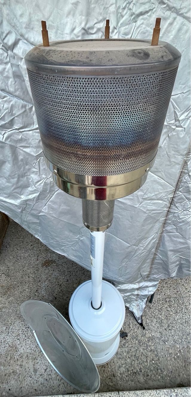 Estufa terraza tipo seta