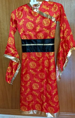 Disfraz de kimono de Gheisa china 7-9 años