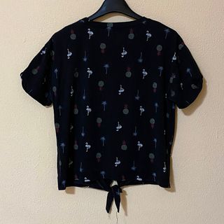 T-Shirt Fenicotteri Ananas Tropicale Boho Hippie