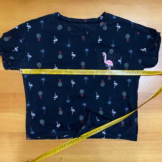 T-Shirt Fenicotteri Ananas Tropicale Boho Hippie