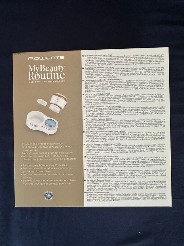 Limpiador facial Rowenta nuevo a estrenar