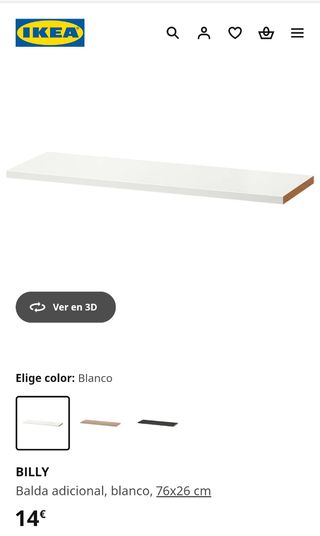Estantes Libreria Billy/Oxberg