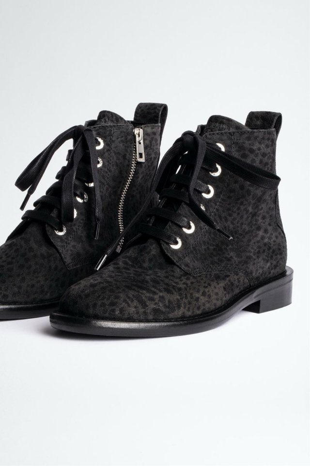 Botines Laureen leo suede ZadigVoltaire