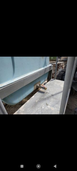 Cuba de 2200 litros de fibra