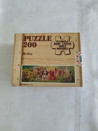 Puzle educa piezas de madera 200