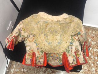 Traje de fallera bebé