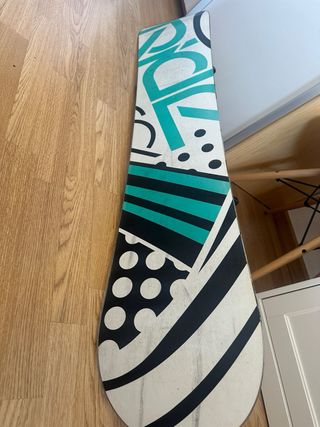 Tabla snow mujer, fijaciones flow 